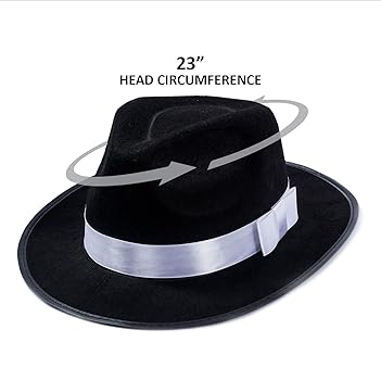 FSIDEA ハットFedora Hat Wesley Wide Brim Fedora | Women's Classic Felt Fedora Hat